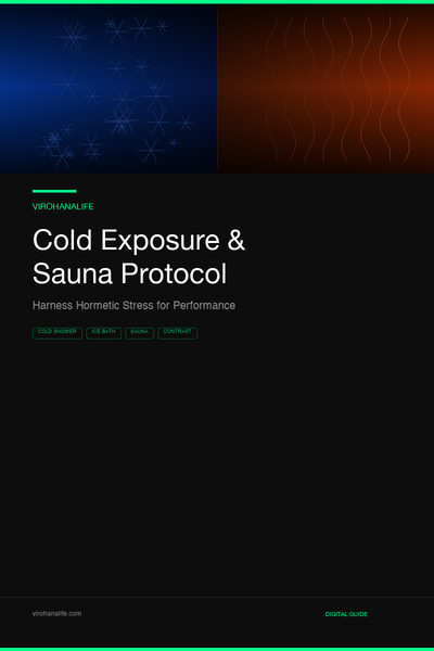 Cold Exposure Sauna Protocol